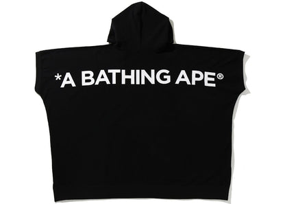 BAPE Poncho Pullover Hoodie Black