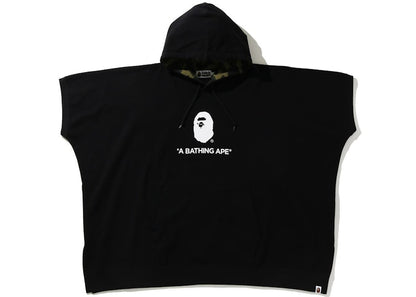BAPE Poncho Pullover Hoodie Black