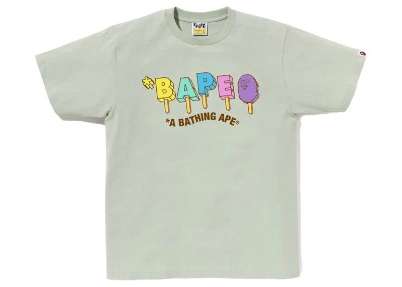 BAPE Popsicle Tee Green