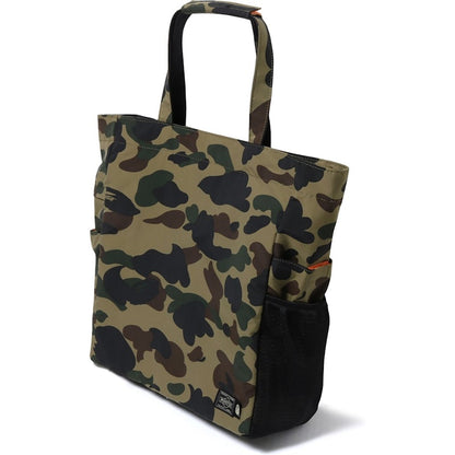 BAPE Porter 1st Camo Tote Bag (SS19) Green