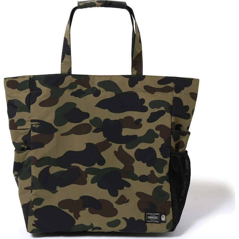 BAPE Porter 1st Camo Tote Bag (SS19) Green