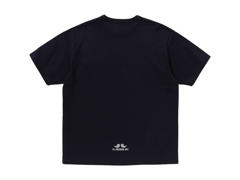 BAPE Print 8 Tee Navy