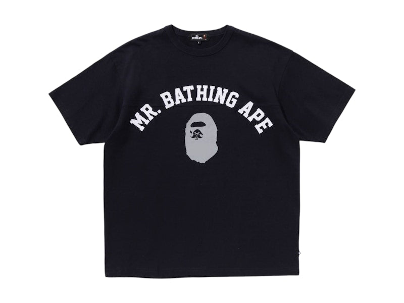 BAPE Print 8 Tee Navy