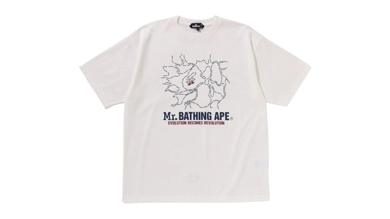 BAPE Print Tee (SS25) White
