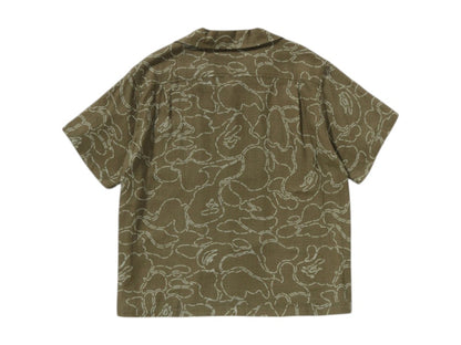 BAPE Printed Casual S/S Shirt Beige