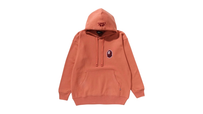 BAPE Pull Over Hoodie Pink