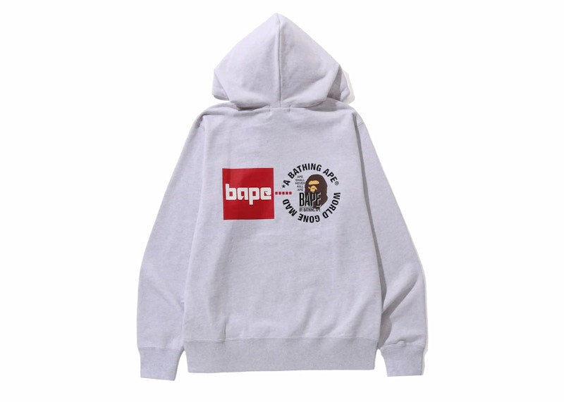 BAPE Pullover Hoodie Gray