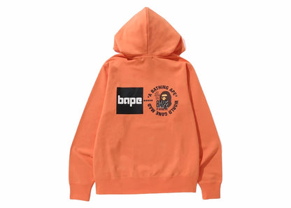 BAPE Pullover Hoodie Orange