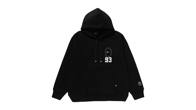 BAPE Pullover One Hoodie Black