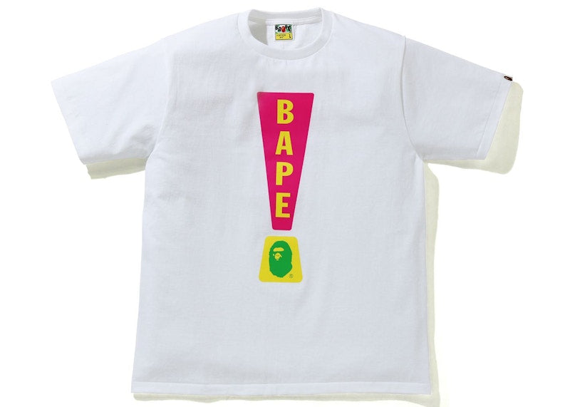 BAPE Punctuation 4 Tee White
