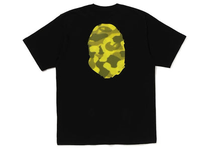 BAPE Radiation Camo Big Ape Head Tee Black