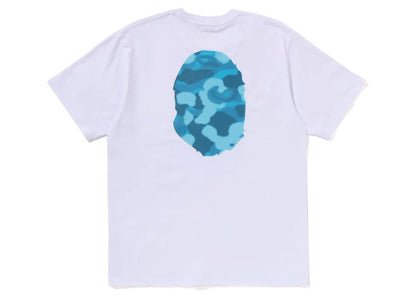 BAPE Radiation Camo Big Ape Head Tee White
