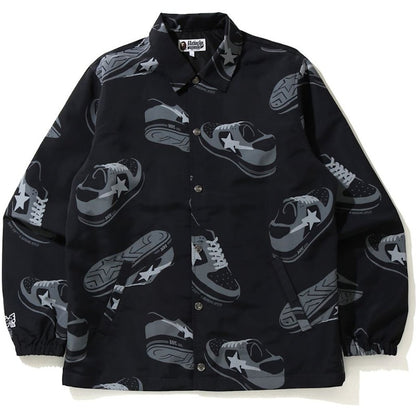 BAPE Random STA Coach Jacket Black