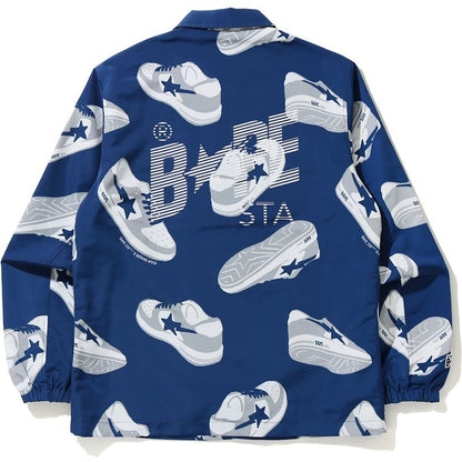 BAPE Random STA Coach Jacket Navy