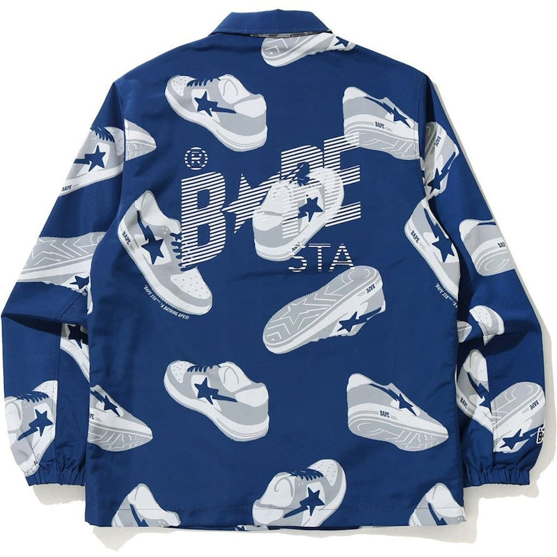 BAPE Random STA Coach Jacket Navy