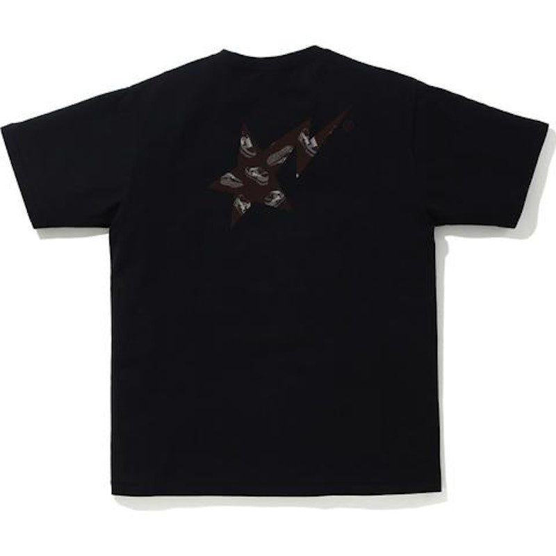 BAPE Random STA Logo Tee Black/Black