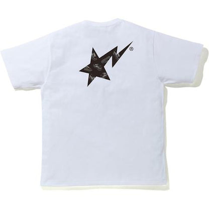 BAPE Random STA Logo Tee White/Black