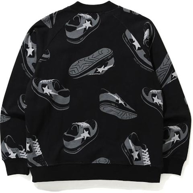 BAPE Random STA Sweat Jersey Top Black