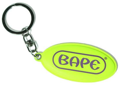 BAPE Reflective Keychain Yellow