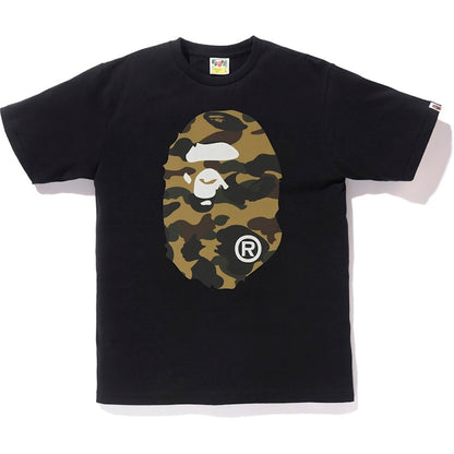 BAPE Reflector 1st Camo Big Ape Head Tee Black/Yellow
