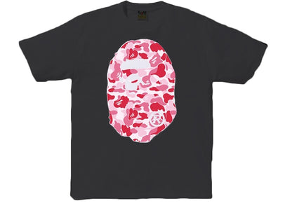 BAPE Reflector ABC Big Ape Head Tee White/Pink