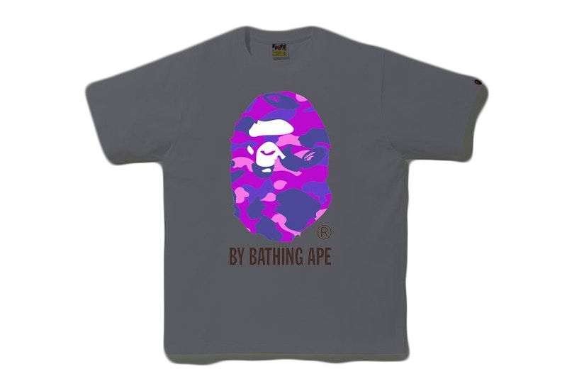 BAPE Reflector Color Camo By Bathing Tee White/Purple