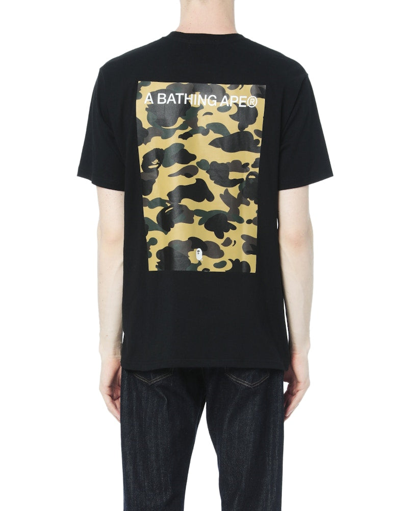 BAPE Relaxed 1st Camo Box Tee Black