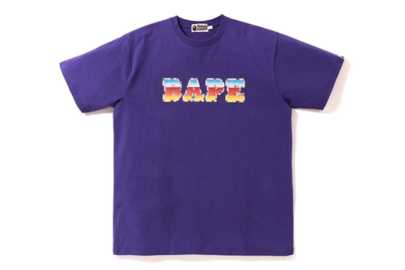 BAPE Relaxed BAPE Tee (SS19) Purple