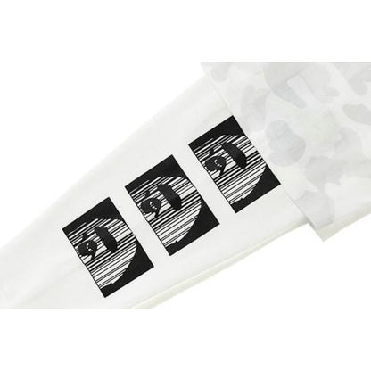 BAPE Relaxed City Camo Layered L/S Tee White