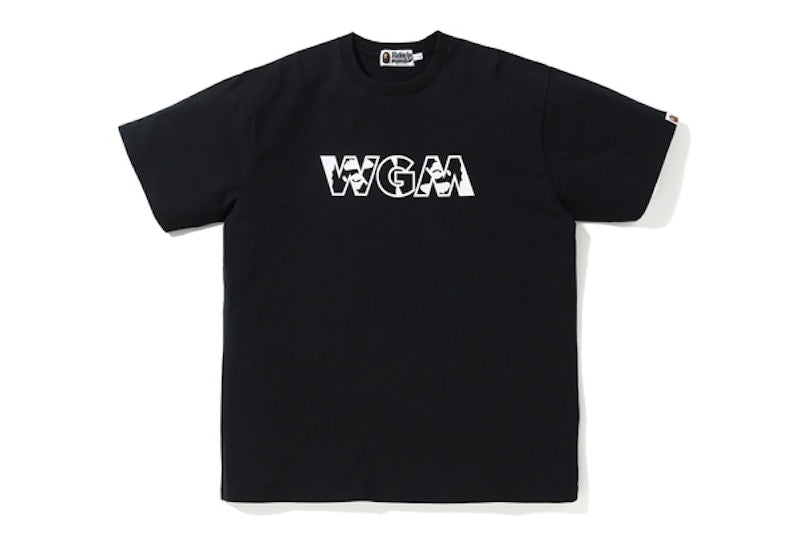 BAPE Relaxed WGM Tee Black