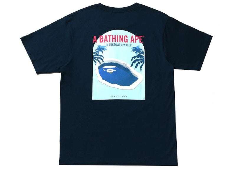 BAPE Resort Pool Tee Navy