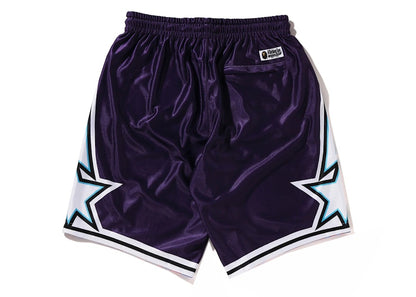 BAPE Reversible Basketball Shorts Purple