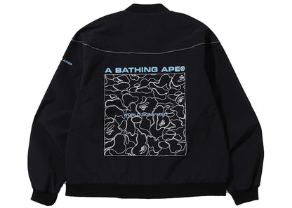 BAPE Rip Stop Loose Fit Jacket Black