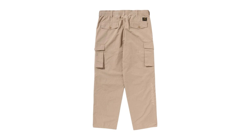 BAPE Ripstop 6 Pocket Relaxed Fit Pants Pants Beige