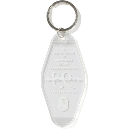 BAPE Room Keychain (SS19) Clear