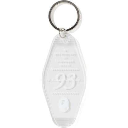 BAPE Room Keychain (SS19) Clear