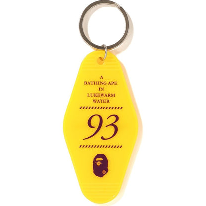 BAPE Room Keychain (SS19) Yellow