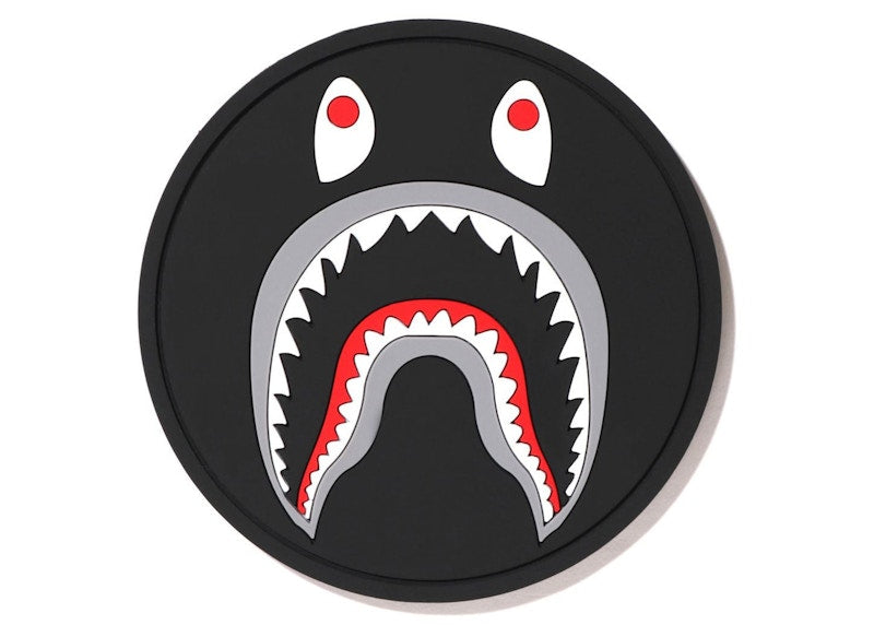 BAPE Rubber Coaster Black