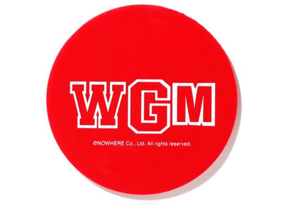 BAPE Rubber Coaster Red