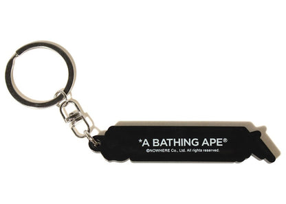BAPE Rubber Keychain Black