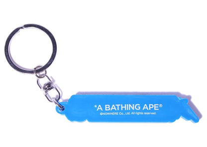 BAPE Rubber Keychain Blue