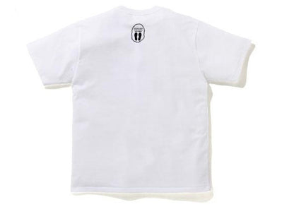 BAPE SOCIAL DISTANCE Shark Figure Tee White