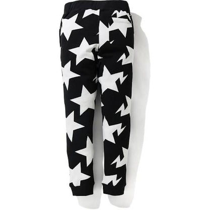 BAPE STA Pattern Shark Slim Sweatpants Black