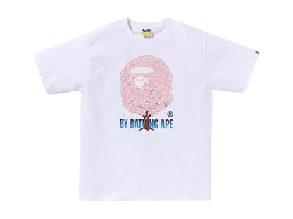 BAPE Sakura By Bathing Ape I Tee White