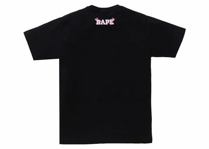 BAPE Sakura Photo Ape Head #2 Tee (SS24) Black