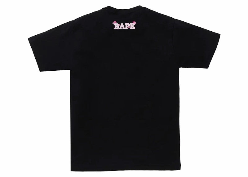 BAPE Sakura Photo Ape Head #2 Tee (SS24) Black