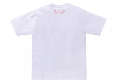 BAPE Sakura Photo Ape Head #2 Tee (SS24) White