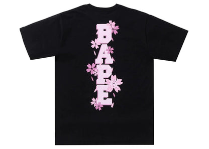 BAPE Sakura Photo Ape Head Tee (SS22) Black