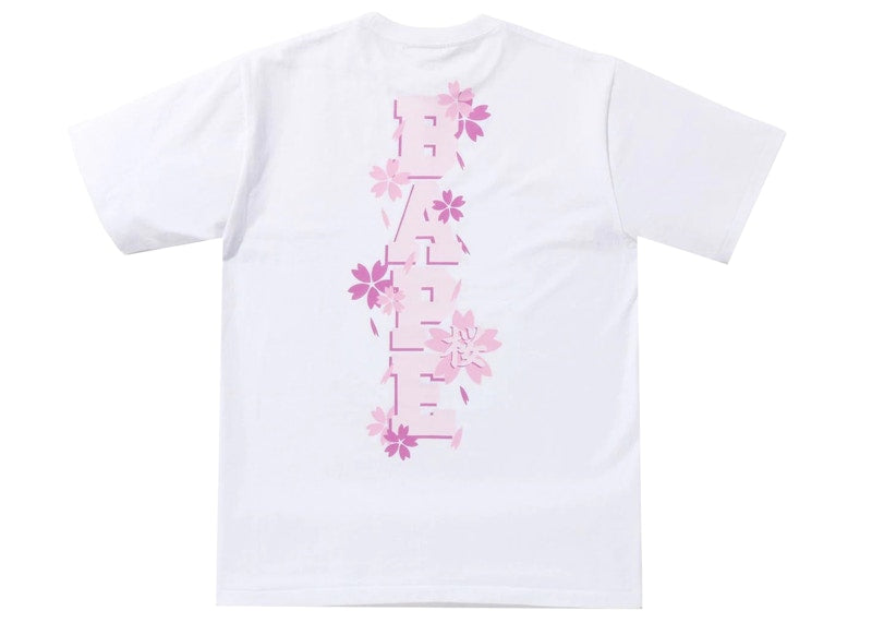 BAPE Sakura Photo Ape Head Tee (SS22) White
