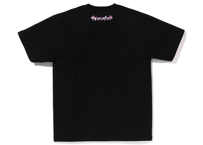 BAPE Sakura Photo Ape Head Tee (SS23) Black